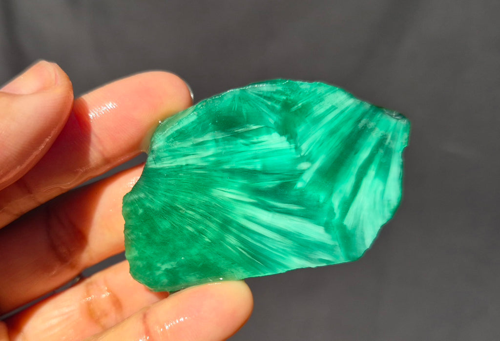 Starburst Stone – Green Slab – 25g