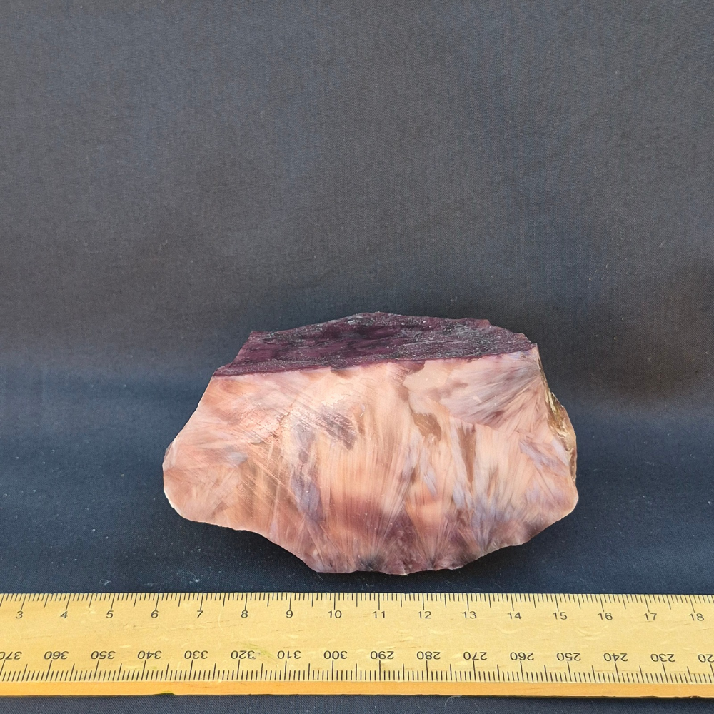 Starburst Stone - Plum Rough - 369g
