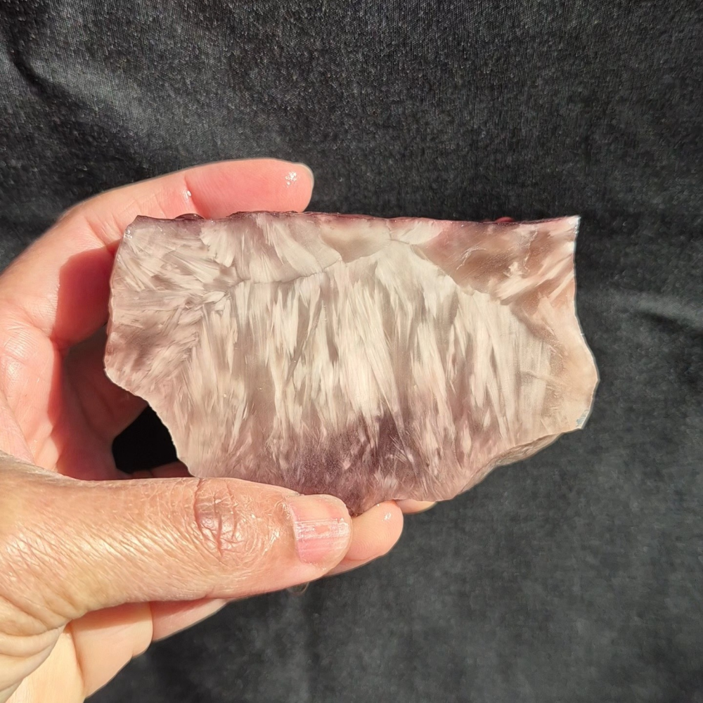 Starburst Stone - Plum Rough - 388g