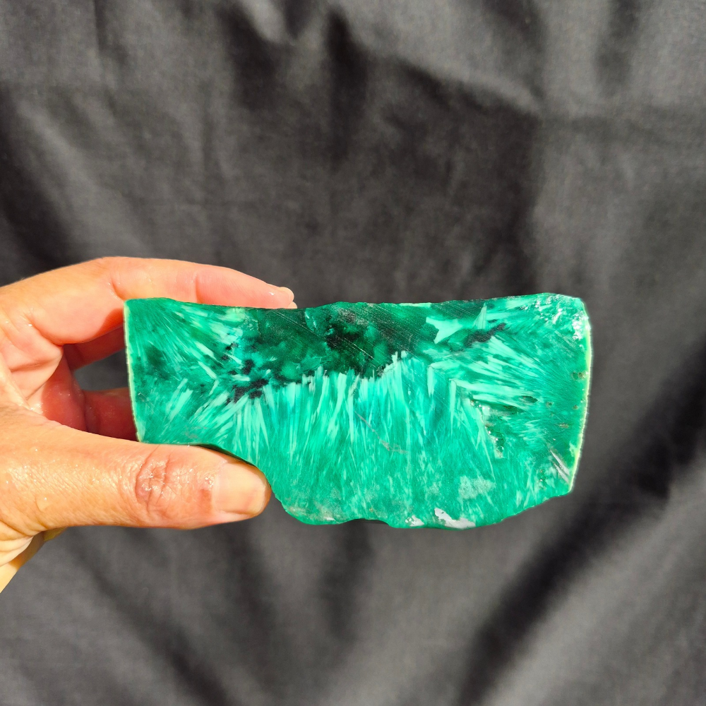 Starburst Stone - Green Rough - 476g