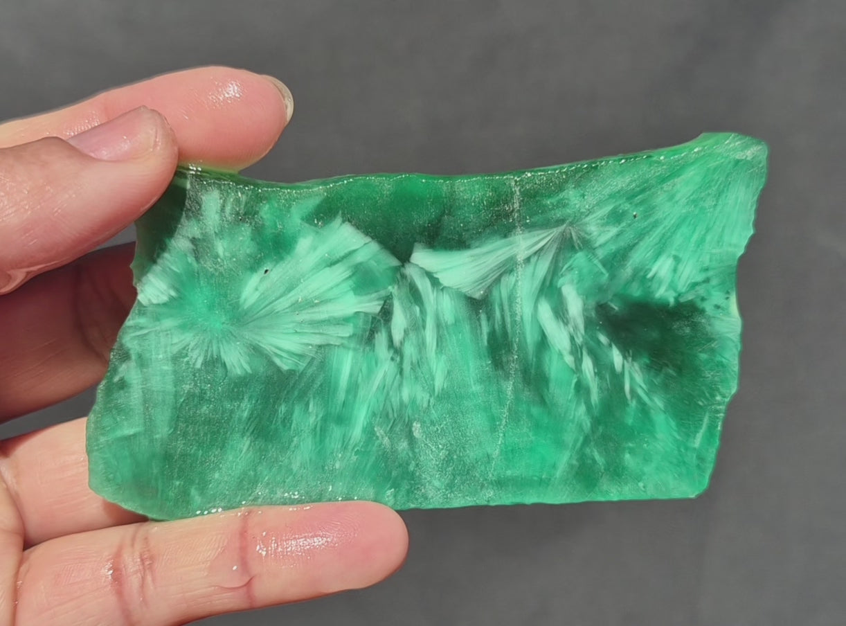 Starburst Stone Green Slab 73g
