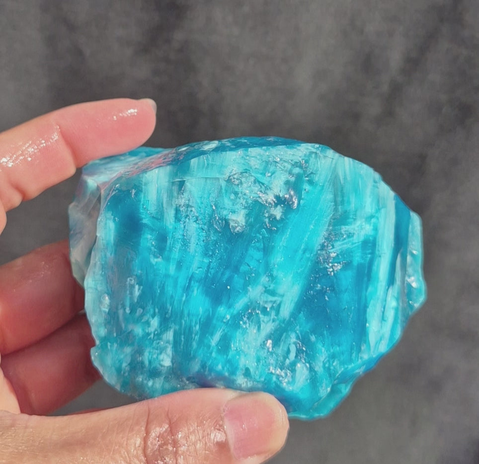 Starburst Stone - Blue Rough - 334g