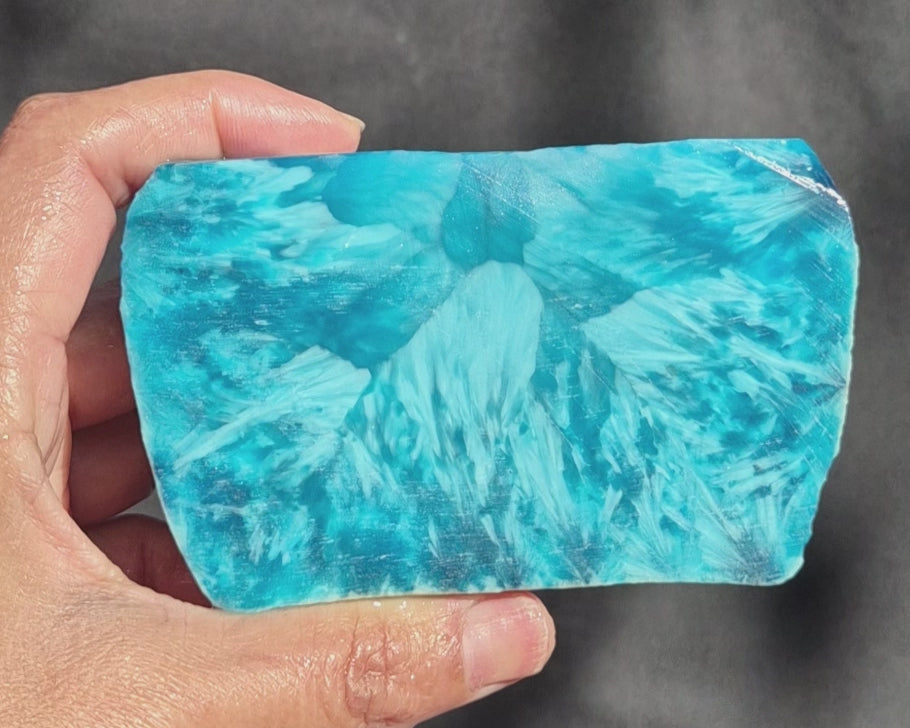 Starburst Stone - Blue Rough - 468g