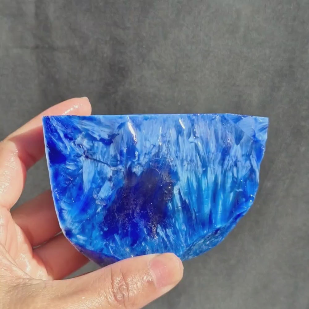 Starburst Stone - Cobalt Blue Rough - 450g