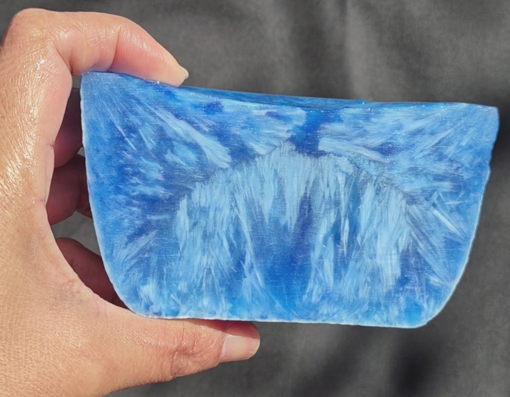 Starburst Stone - Blue Rough - 545g