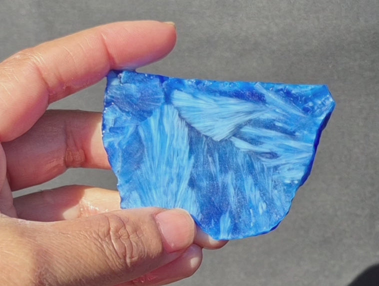 Starburst Stone Blue Slab 42g
