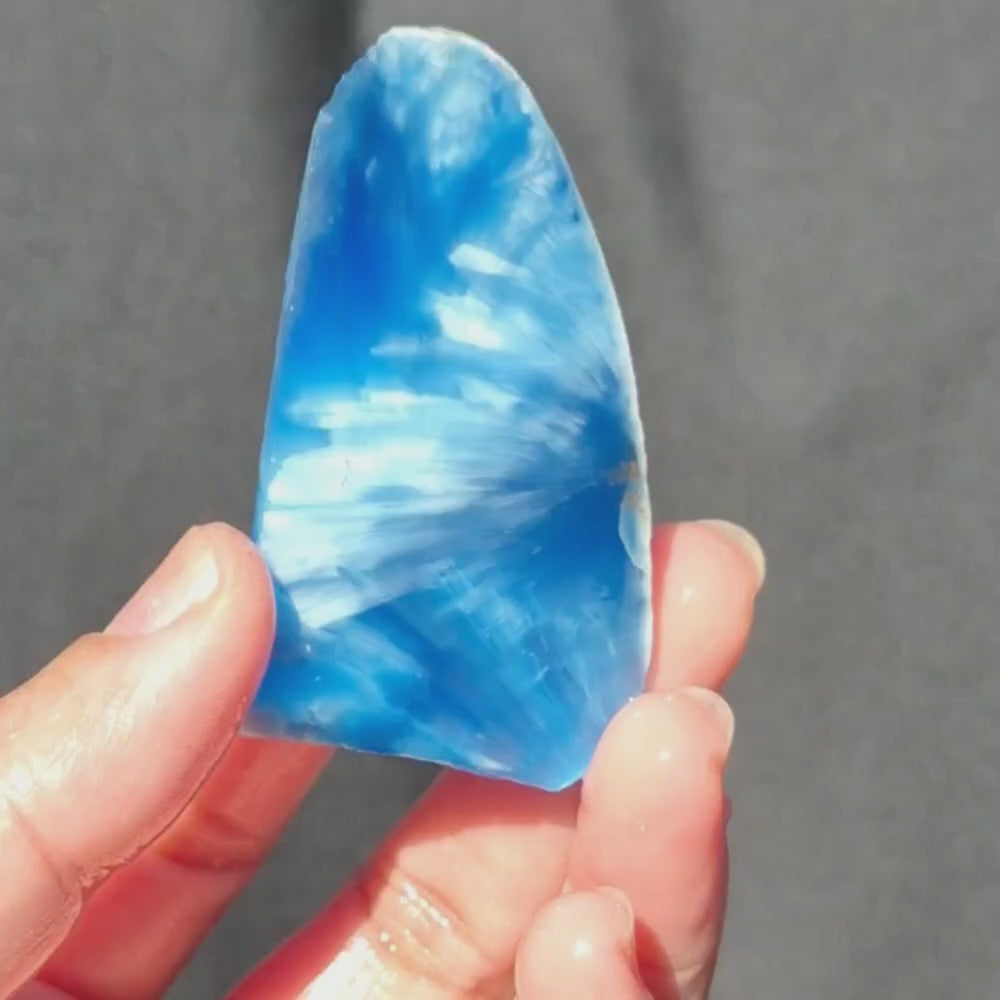 Starburst Stone Blue Slab 22g