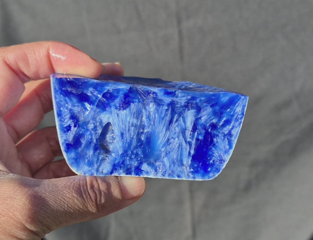 Starburst Stone - Blue Rough - 308g