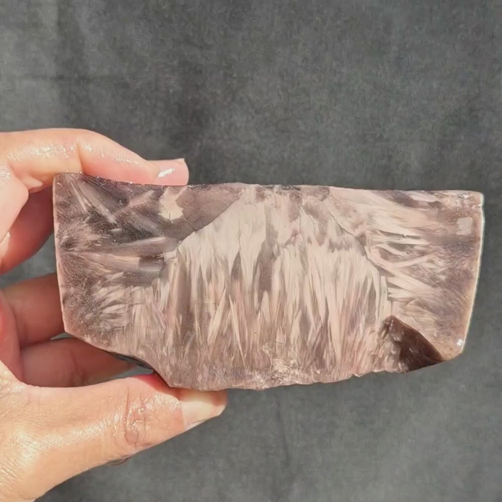 Starburst Stone - Plum Rough - 515g