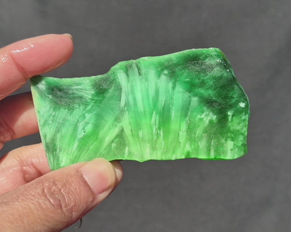 Starburst Stone Green Slab 46g