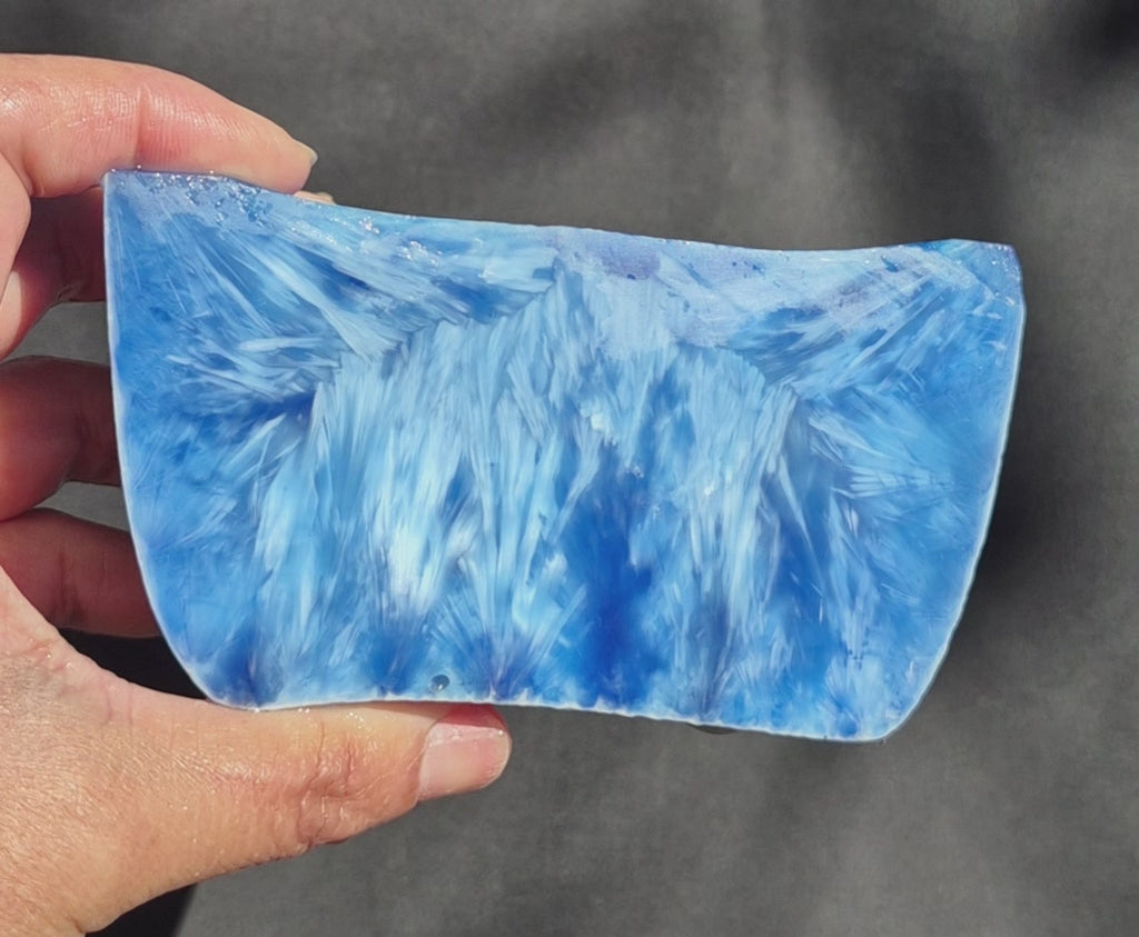 Starburst Stone - Blue Rough - 645 grams