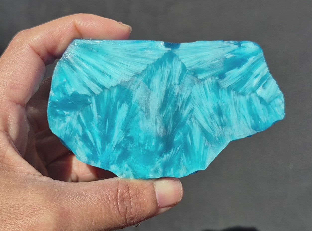 Starburst Stone - Blue Rough - 325g