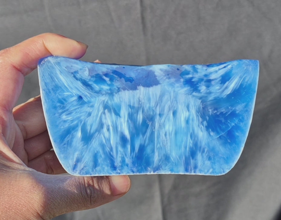 Starburst Stone - Blue Rough - 663g